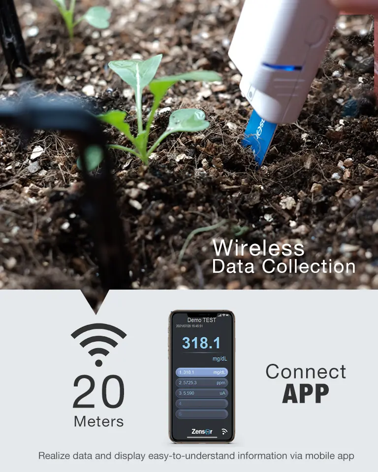 可用於智慧農場/醫療/IoT傳感器的
                                    戶外使用的無線電化學分析儀/工作站/恆電位儀-Zensor
                                    R&D-EIWP100